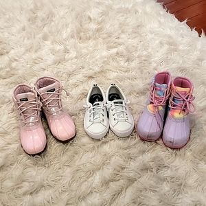 Sperry boots and boat shoes